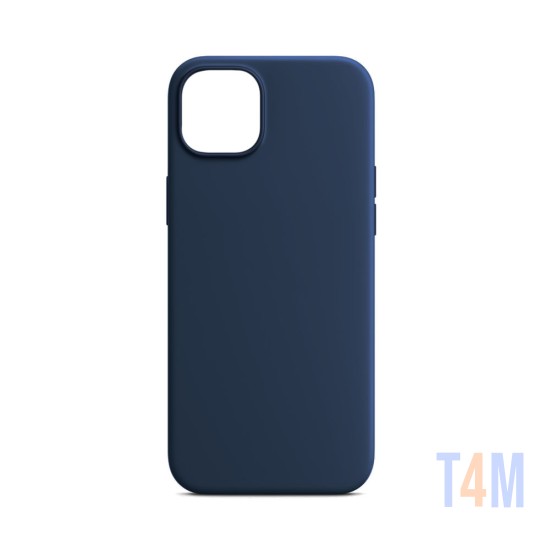 Silicone Case for Apple iPhone 14 Dark Blue